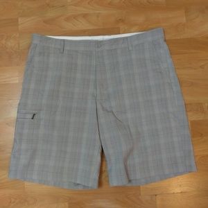 Greg Norman for Tasso Elba Men's Grey Shorts  -A